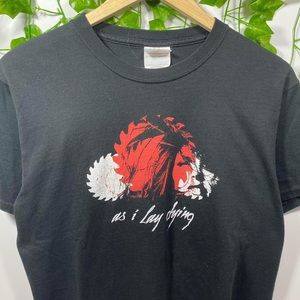 Y2K As I Lay Dying Metal / Rock Band Graphic T-shirt size S